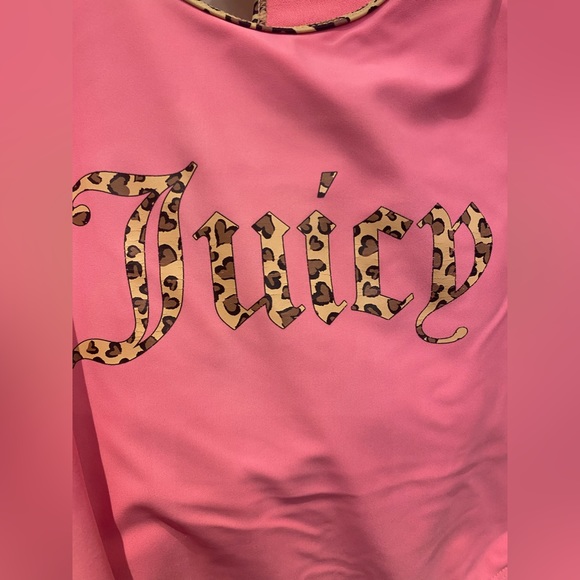 Authentic Juicy Couture girls one piece bathing suit in great condition. - Picture 2 of 5